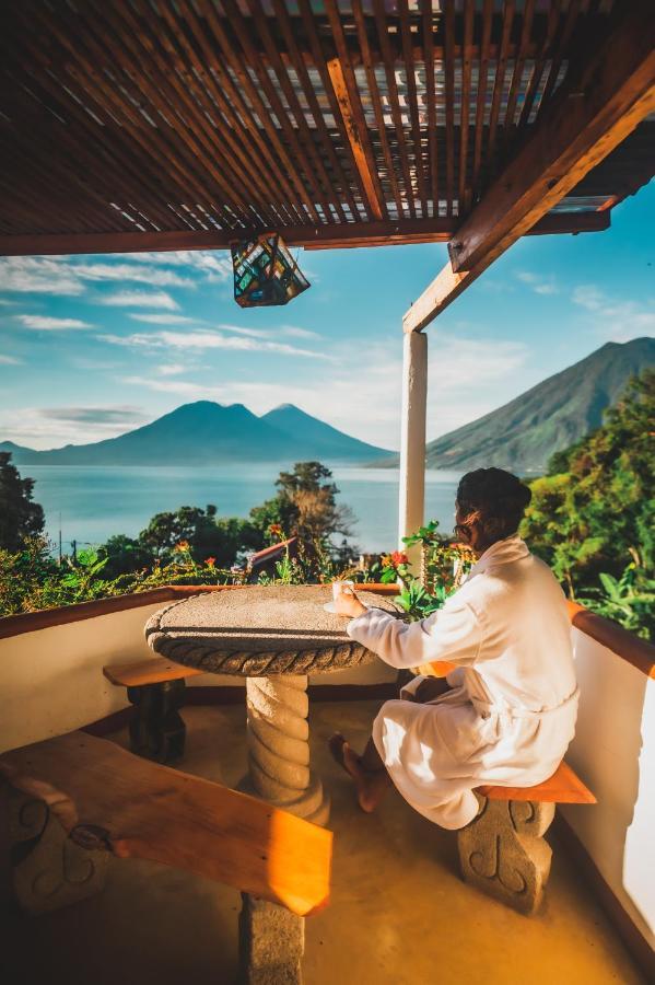 ホテル Lush Atitlan サン・マルコス・ラ・ラグナ エクステリア 写真