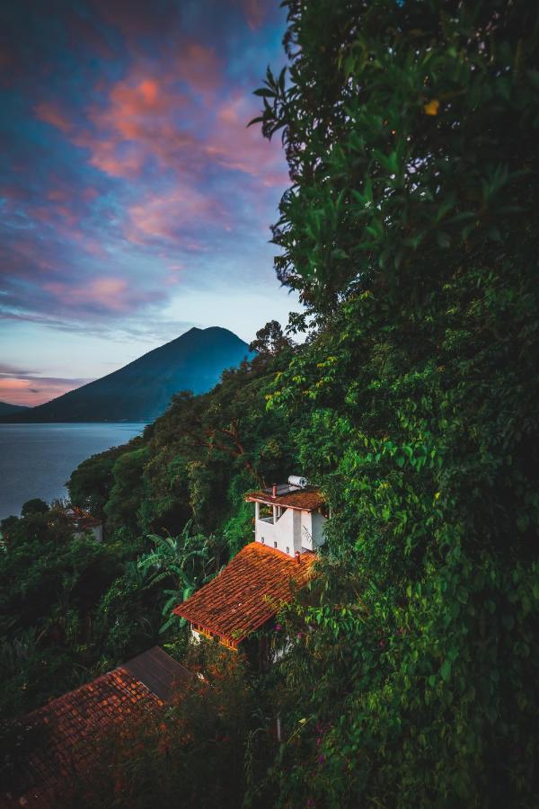 ホテル Lush Atitlan サン・マルコス・ラ・ラグナ エクステリア 写真